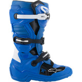 ALPINESTARS Youth Tech 7S Boots - Blue/Black/White - US 8  2015017-712-8