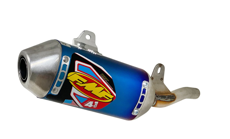 FMF Racing Honda CRF110F 19-24 SS Anodized Titanium Mini Moto Fact 4.1 Slip-On Muffler 041593