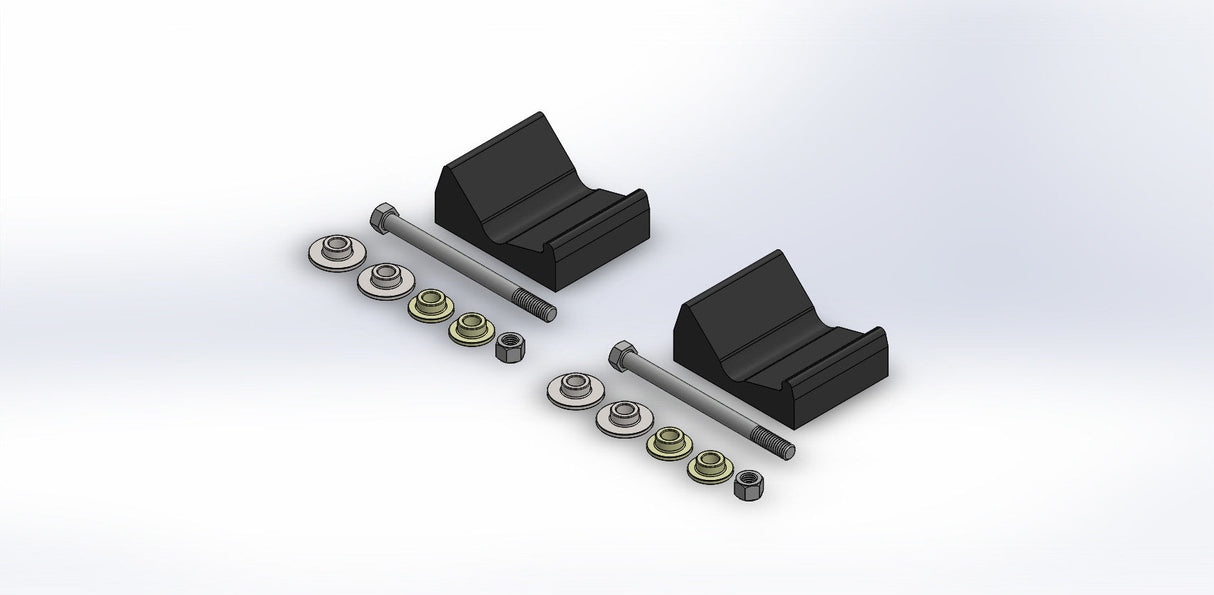 SLYDOG Pr /Sly Dog Mount Kit Pol Iq/ Iqr/ Fusion 3/8" MKTPOL002