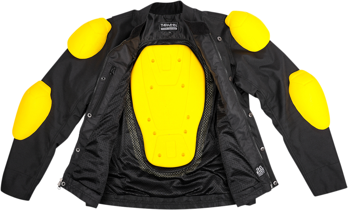 THRASHIN SUPPLY CO. Atlas Jacket - Black - Medium TMJ-02-09