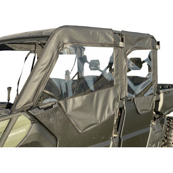 SEIZMIK Soft Upper Doors - Black - Can-Am Defender Max 2017-2022  51-20986