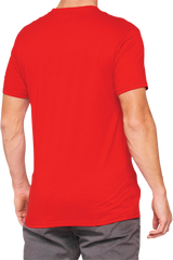 100% Tiller T-Shirt - Red - XL 32133-003-13