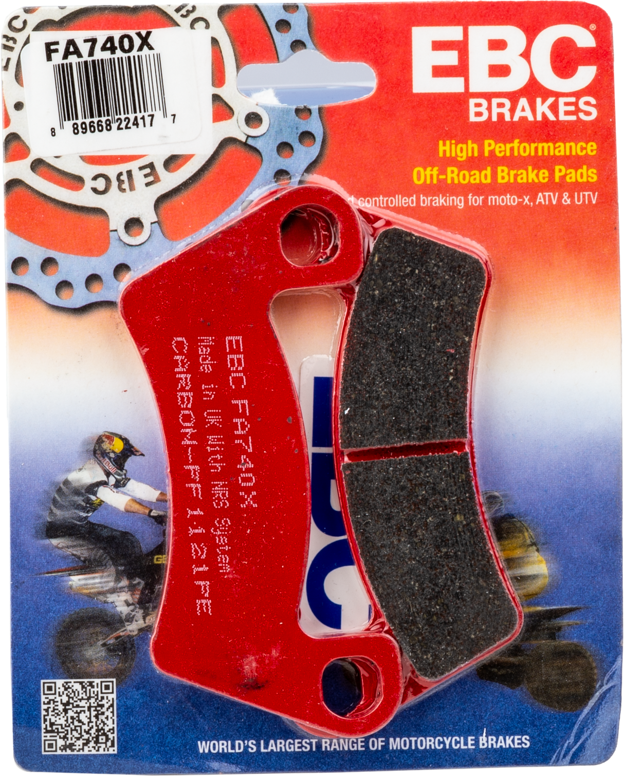 EBC Brake Pads Fa740x Carbon X Series FA740X