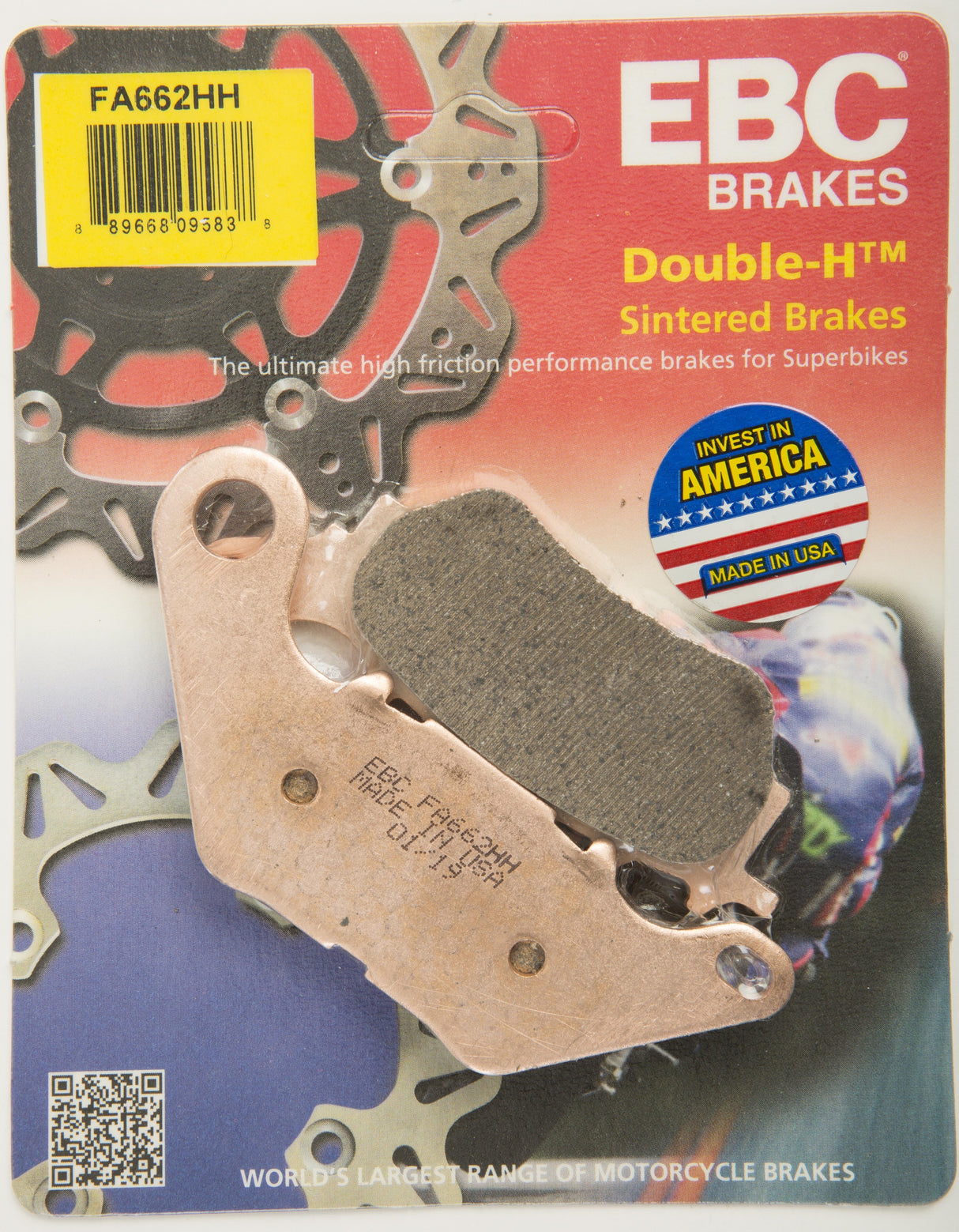 EBC Brake Pads Fa662hh Double-H Sintered FA662HH