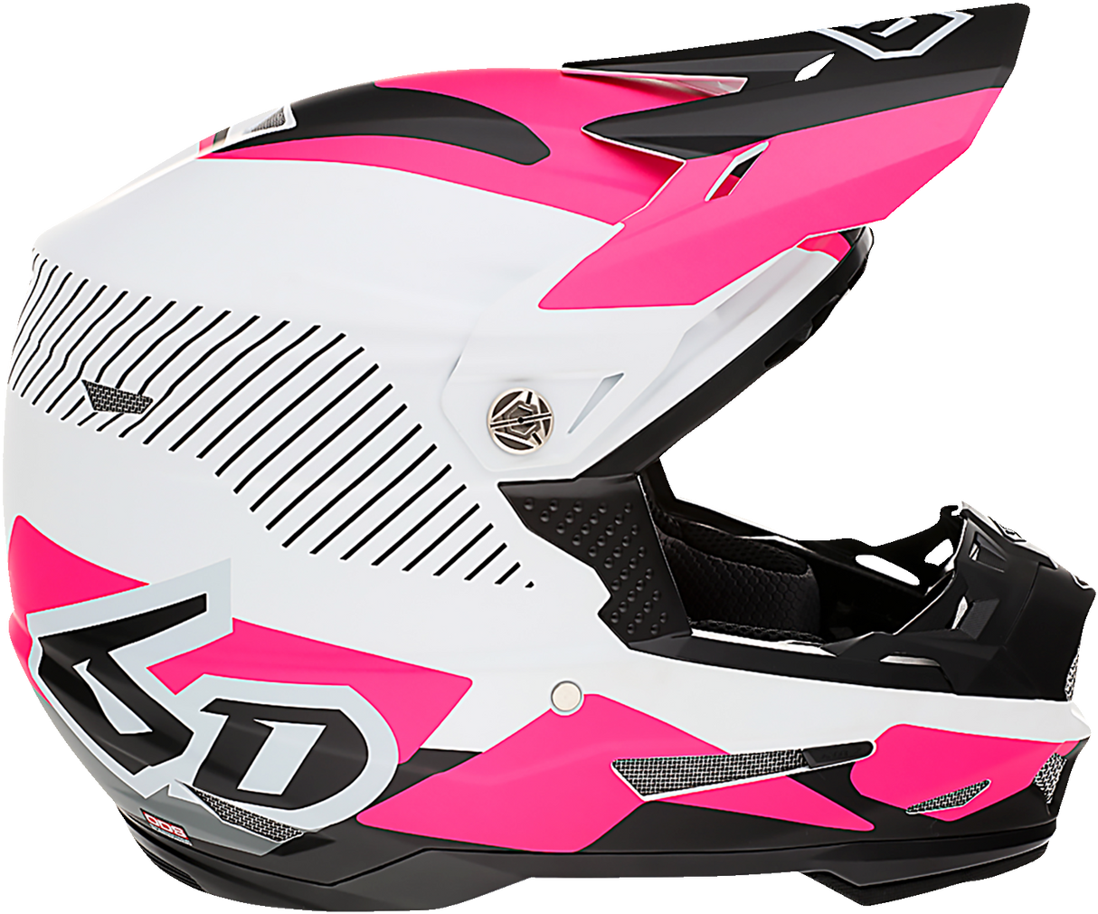 6D ATR-2 Helmet - Fusion - Neon Pink - 2XL 12-2949