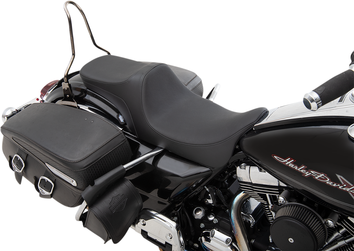 DRAG SPECIALTIES Predator III 2-Up Seat - Smooth 0801-1303