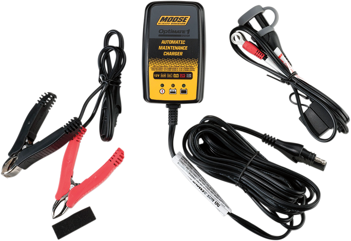 MOOSE UTILITY Optimate 1 Battery Charger - Duo TM-413