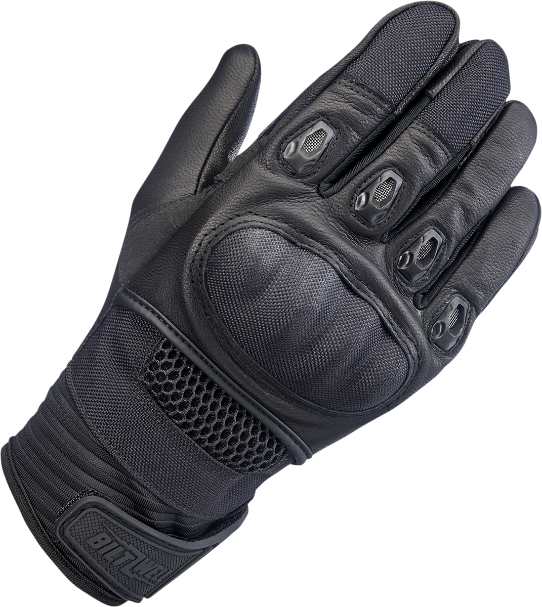 BILTWELL Bridgeport Gloves - Black Out - Small 1509-0101-302