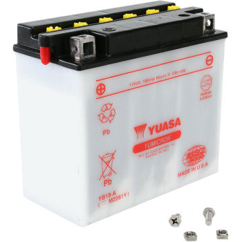 YUASA Battery - YB18-A  VF1100C Magna V65 1983-1986  YUAM2281Y