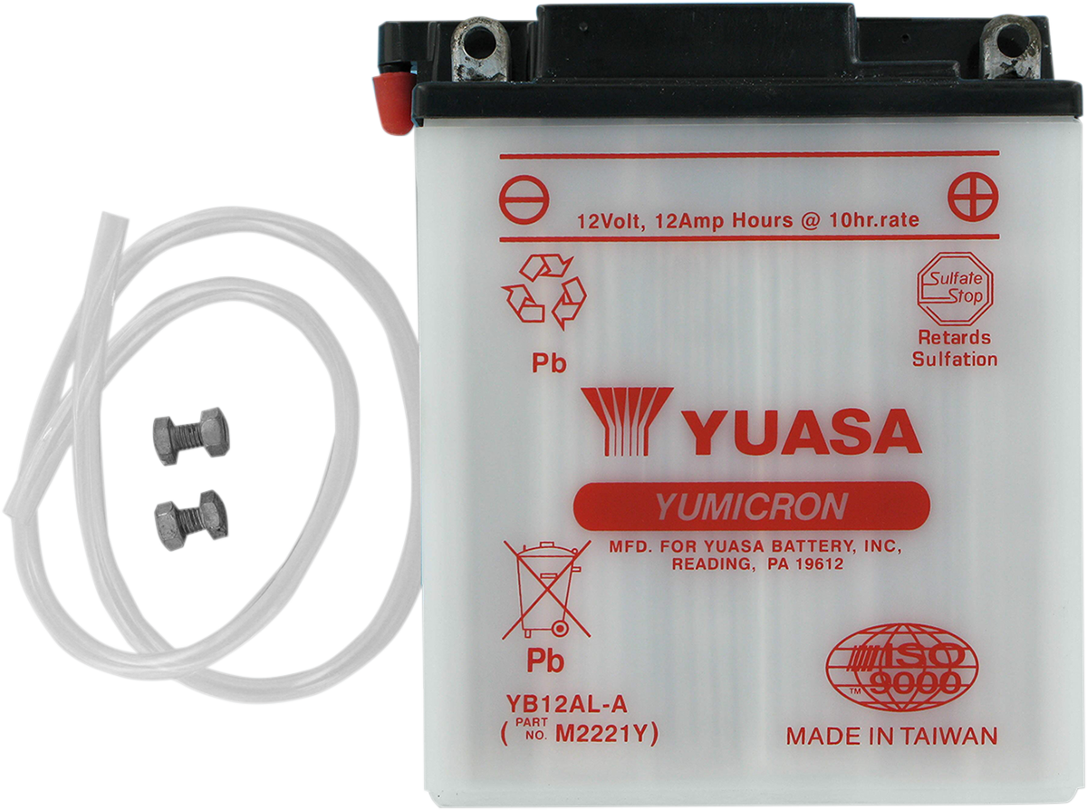 YUASA Battery - YB12AL-A YUAM2221Y