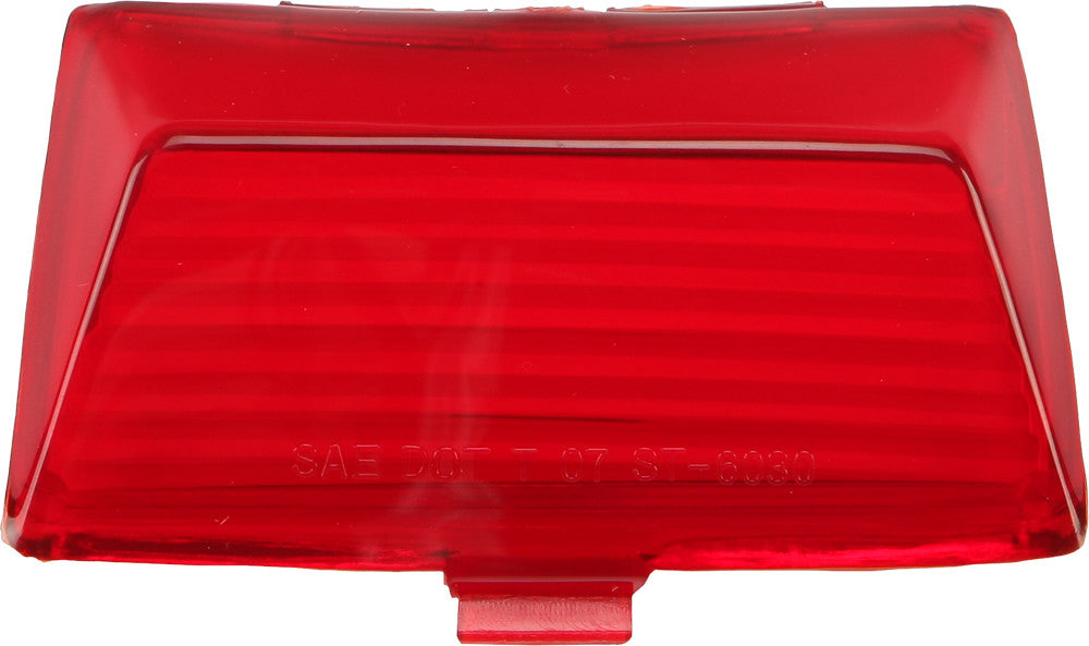 HARDDRIVE Rear Fender Tip Light Replacement Lens Red 161186