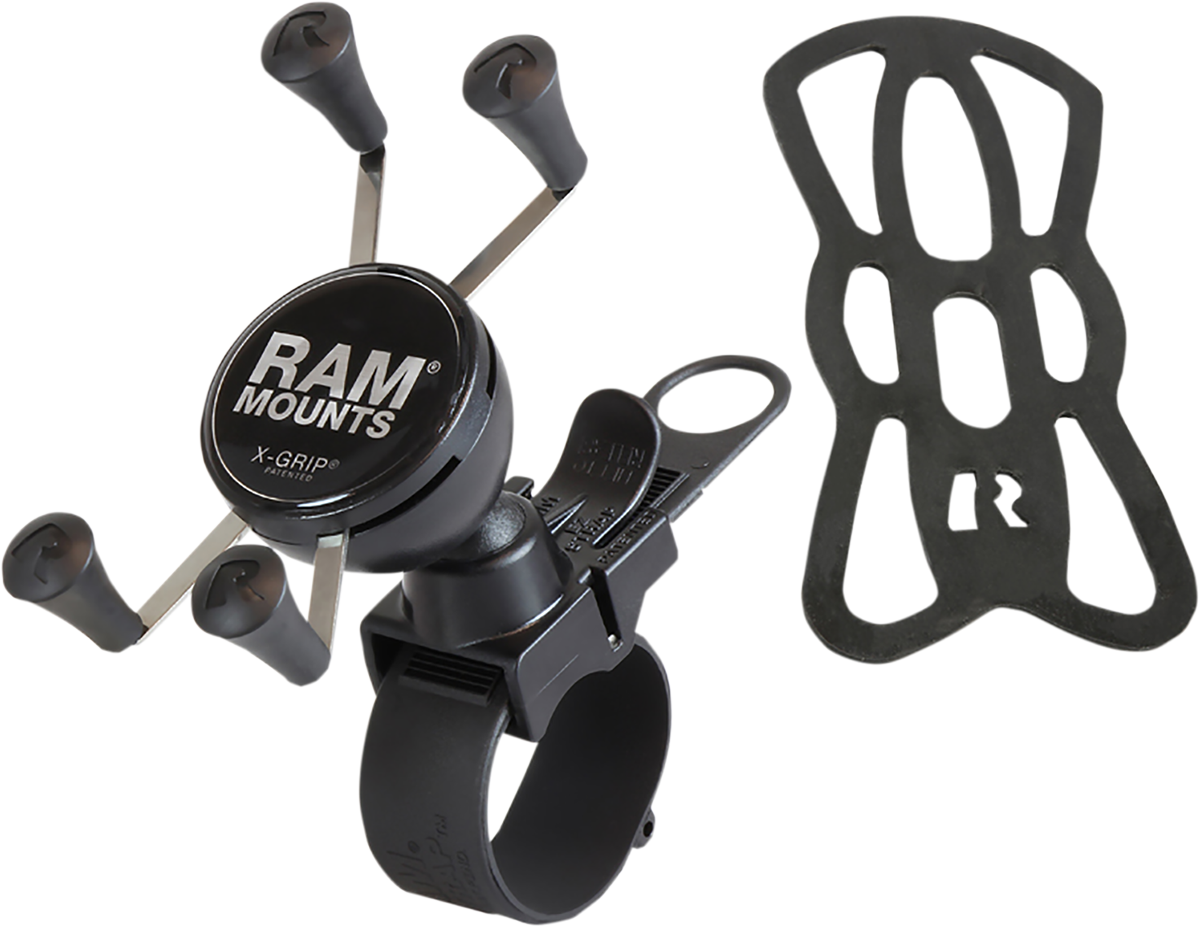 RAM MOUNTS X-Grip Phone Mount with Rail Mount RAP-SB-187-UN7