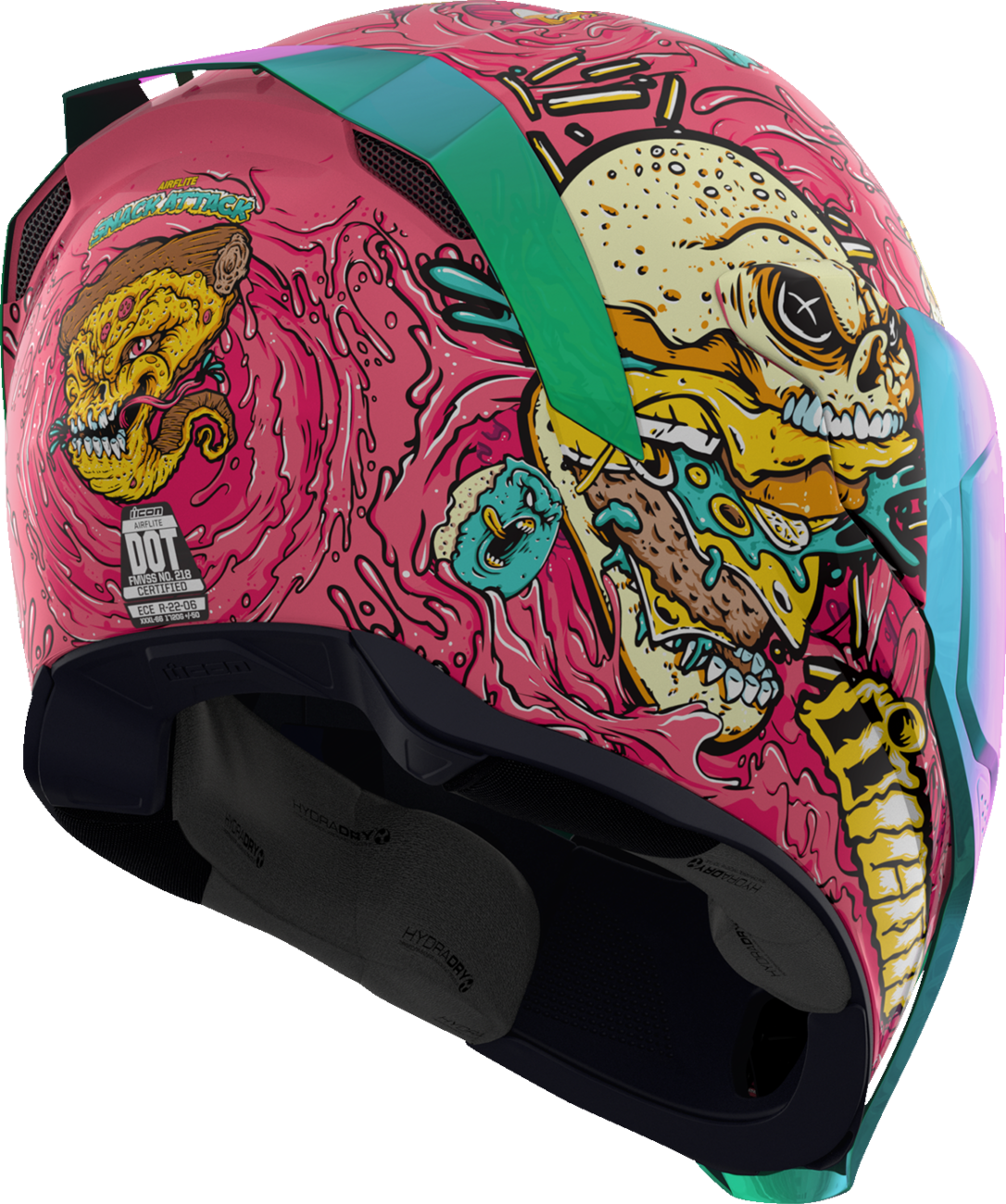 ICON Airflite™ Helmet - Snack Attack - MIPS® - Pink - XS 0101-16921