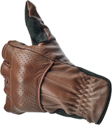 BILTWELL Borrego Gloves - Chocolate/Black - Small 1506-0201-302