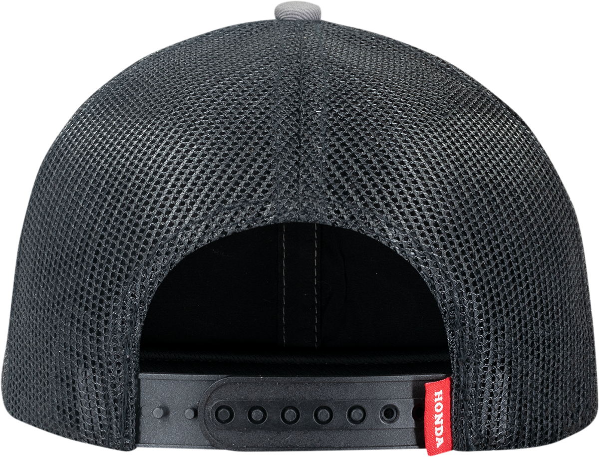 HONDA APPAREL Honda Trucker Hat - Charcoal/Black NP21A-H1827