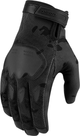 ICON Hooligan™ CE Gloves - Dark Camo - Large 3301-4398