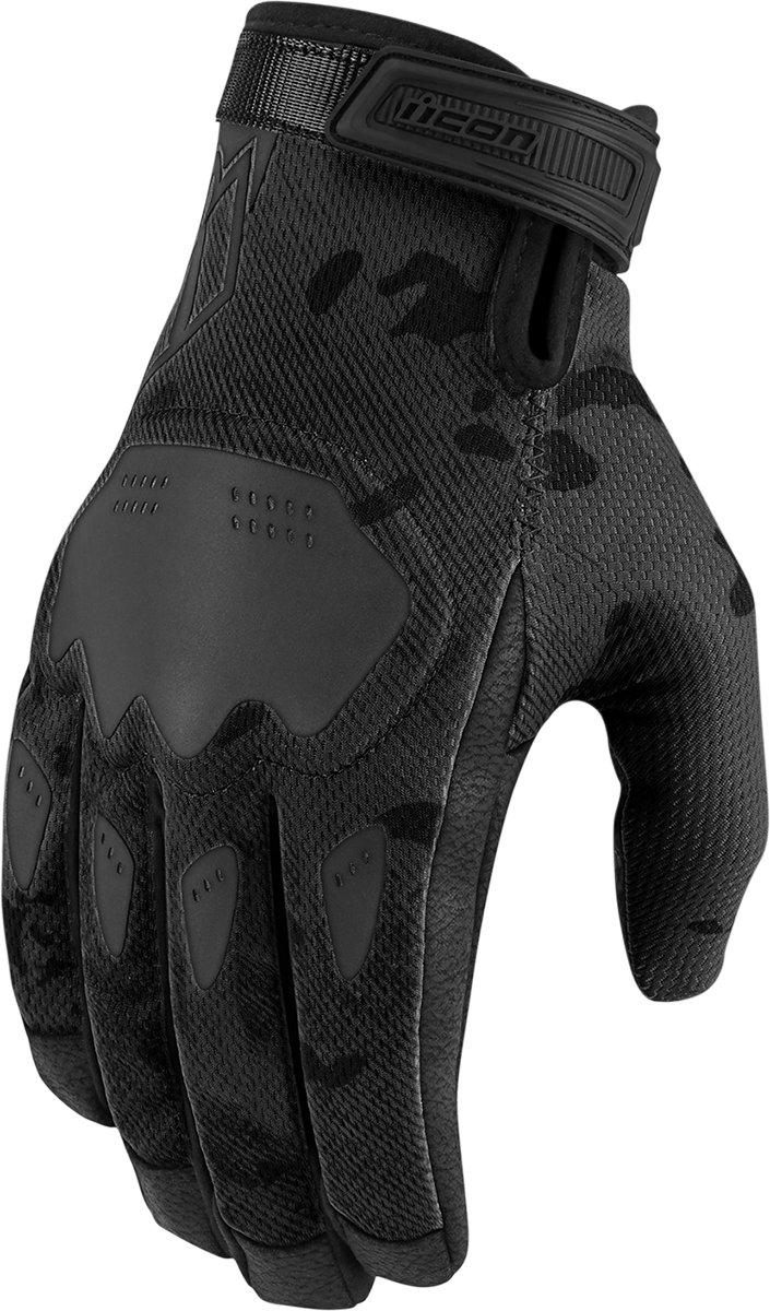 ICON Hooligan™ CE Gloves - Dark Camo - 3XL 3301-4401