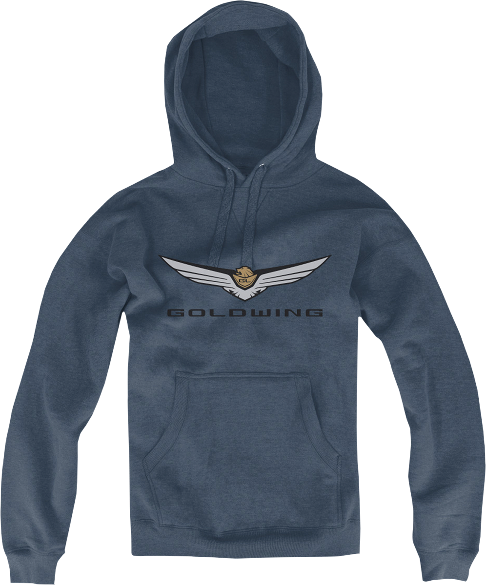 HONDA APPAREL Honda Goldwing Hoodie - Navy - Medium NP21S-S1838-M