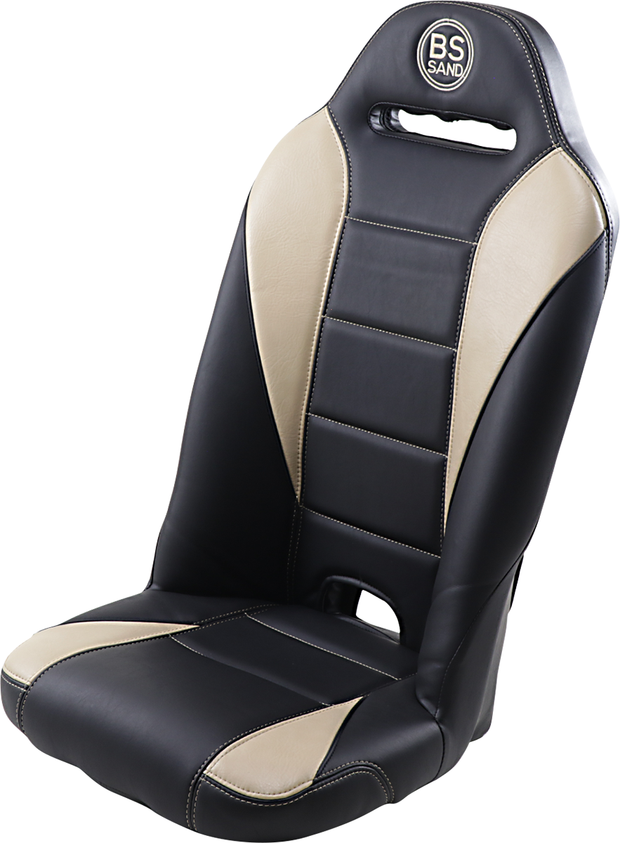 BS SAND EIEO Seat - Black/Tan - With Pocket ROXTANPOC