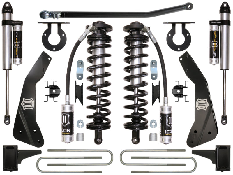 ICON 11-16 Ford F-250/F-350 4-5.5in Stage 3 Coilover Conversion System K63133