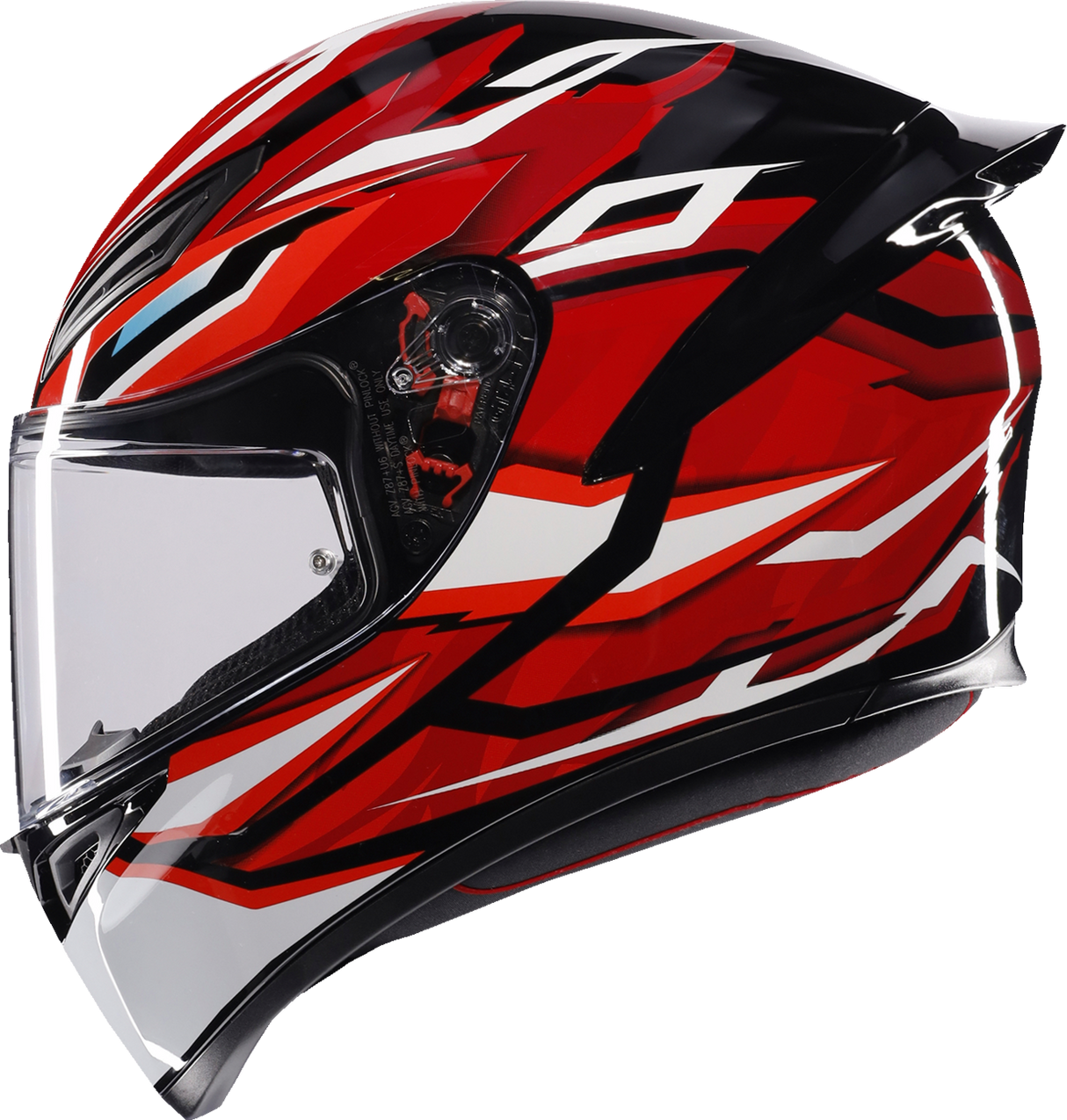 AGV K1 S Helmet - Lion - Black/Red/White - Small 2118394003-035-S