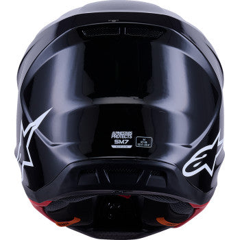 ALPINESTARS SM7 Helmet - Solid - Gloss Black - XL 8301426-1180-XL
