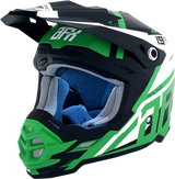 AFX FX-19R Helmet - Racing - Matte Green - Medium 0110-7079