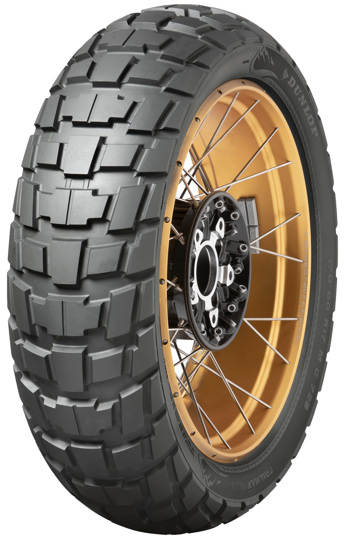 DUNLOP Tire Trailmax Raid Rear 140/80-17 69s Bias Tl 45260404