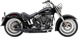 COBRA El Diablo Exhaust - Black - '12-'17 Softail N/F FXSB/FXSE MODELS 6483B