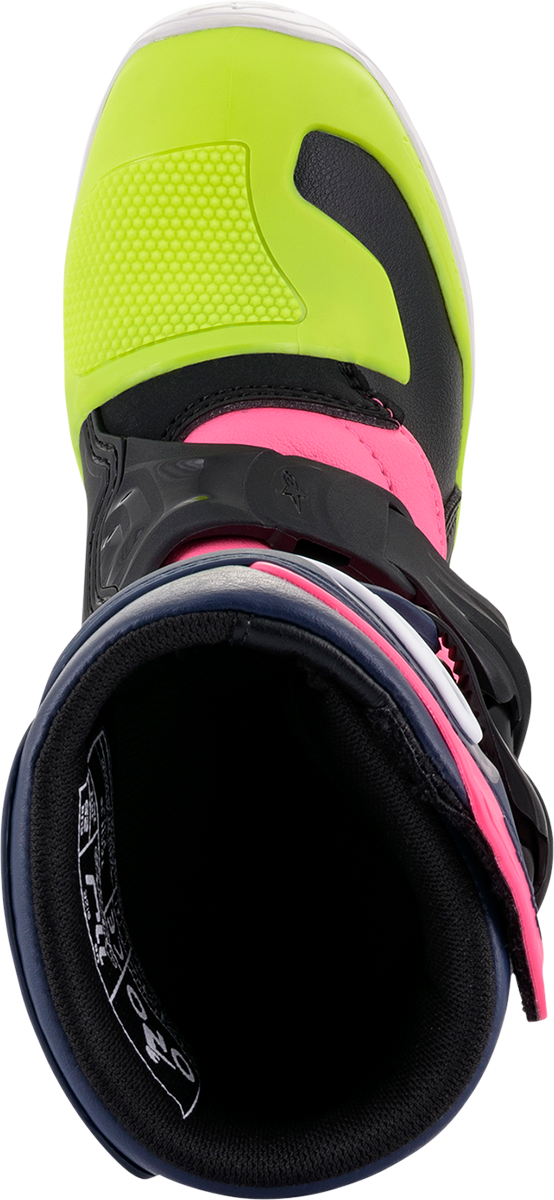 ALPINESTARS Tech 3S Boots - Black/Blue/Pink - US 12 2014518-1176-12