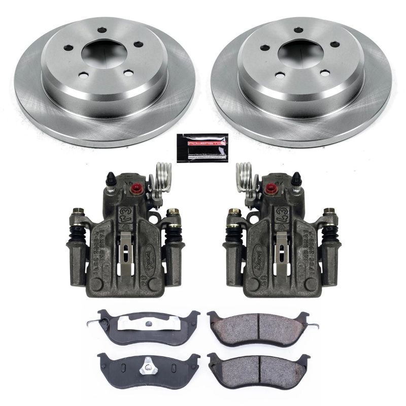 Power Stop 96-02 Ford Crown Victoria Rear Autospecialty Brake Kit w/Calipers