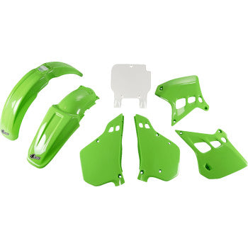 Kit de carrocería de repuesto UFO - OEM Verde KX125 1990-1991 KAKIT196-999 