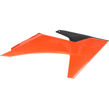 ACERBIS Radiator Shrouds - Orange/Black 2986481008