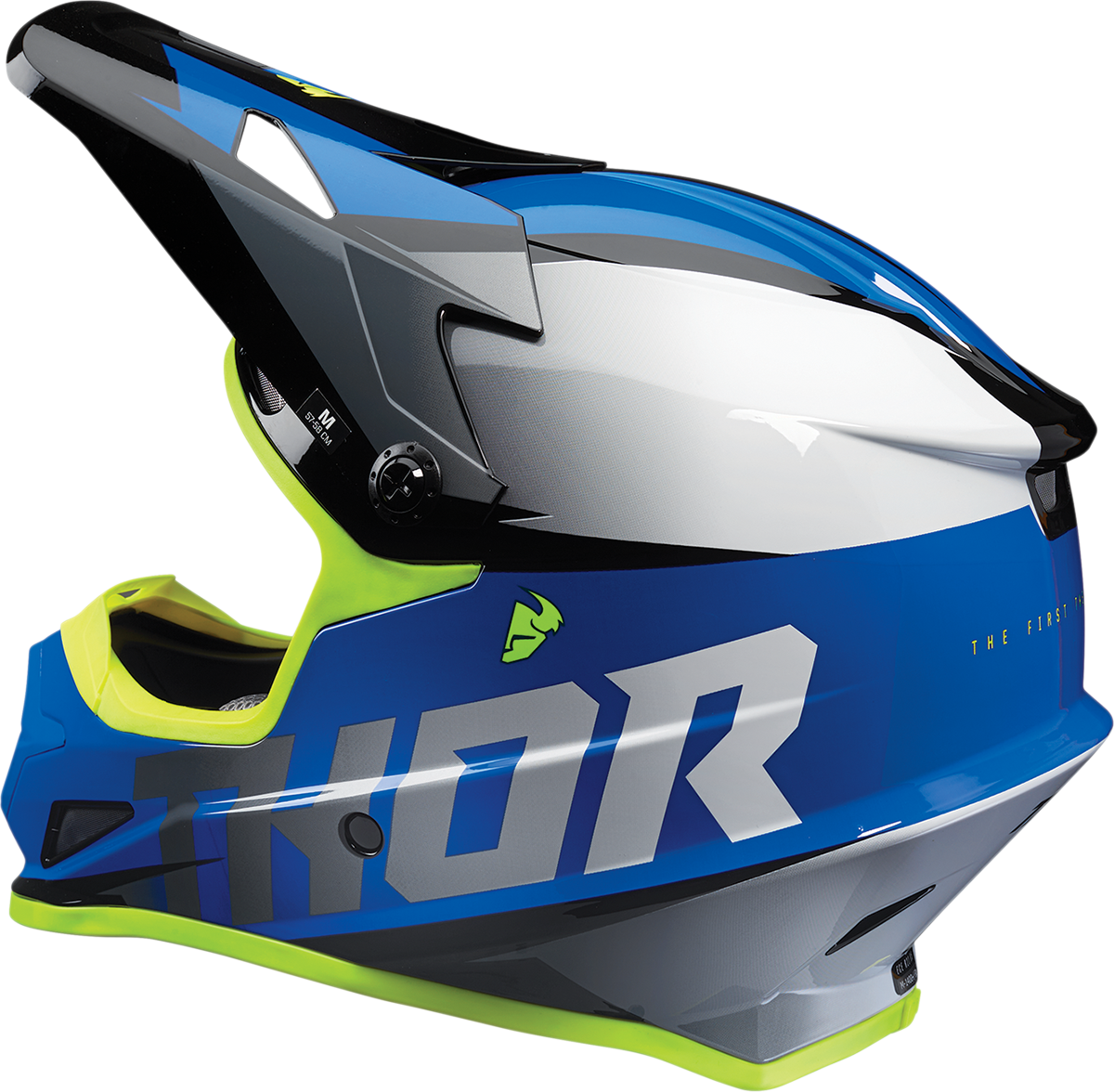 THOR Sector Helmet - Fader - Blue/Black - Small 0110-6782