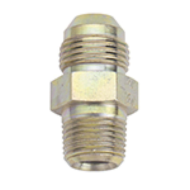 Fragola -4AN x 1/4 NPT Straight Adapter - Steel 581605