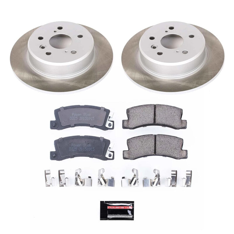 Power Stop 99-03 Lexus RX300 Rear Semi-Coated Rotor Kit