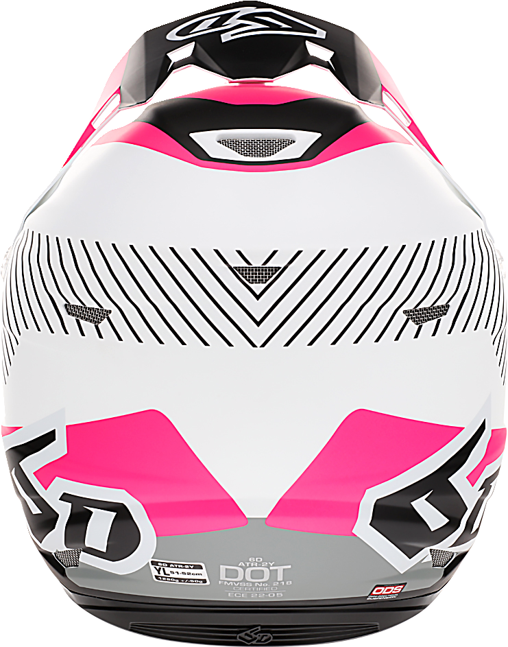 6D ATR-2Y Helmet - Fusion - Pink - Medium 11-6411