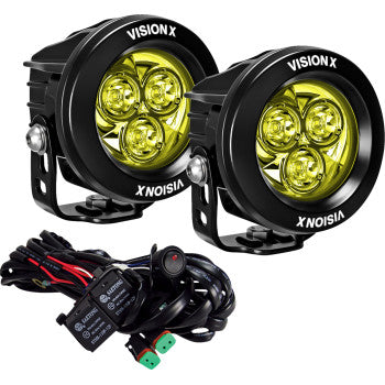 Vision X Light Cannon - CG2 - 3-3/4" - Multi LED - Selective Yellow Lens 9945811