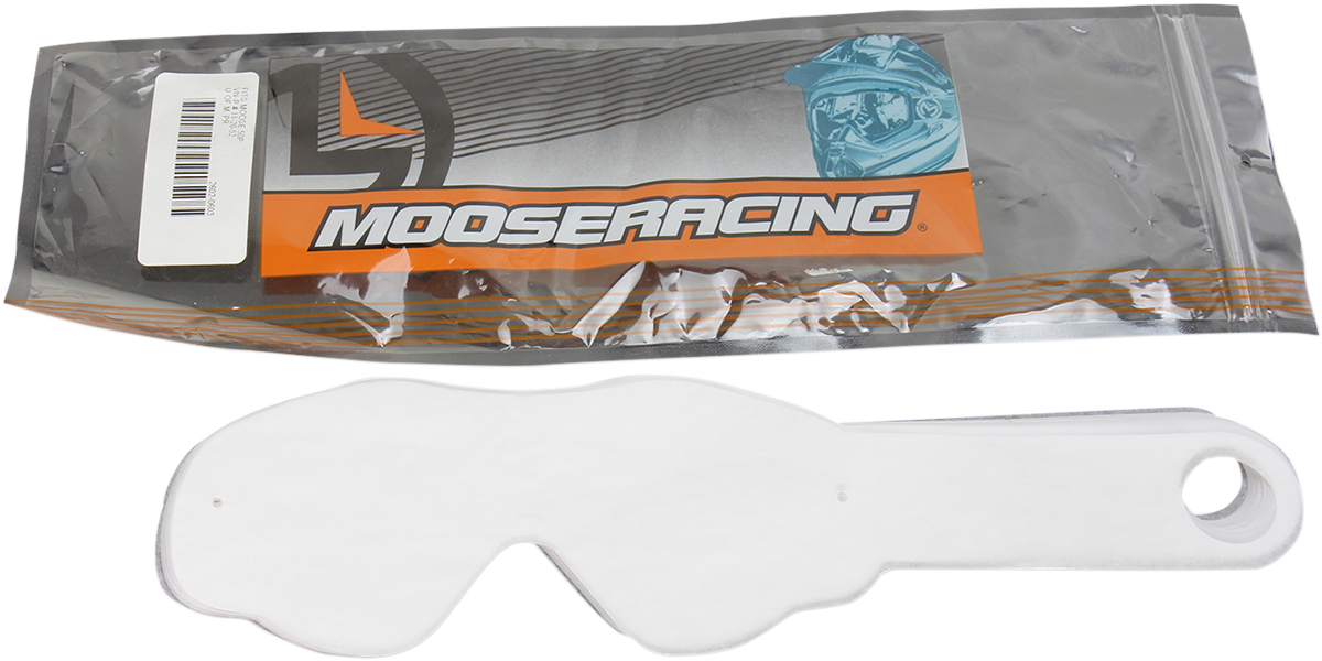 MOOSE RACING Tear-Offs - Moose - Qualifier - 50 Pack 11-50-52