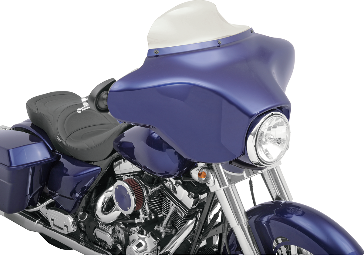 KLOCK WERKS Flare™ Windshield - 6-1/2" - Tinted - '96-'13 FLHT KWW-01-0198