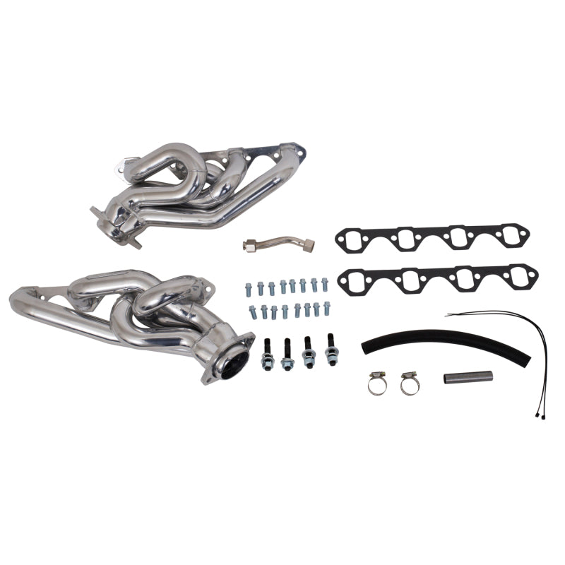 BBK 94-95 Mustang 5.0 Shorty Tuned Length Exhaust Headers - 1-5/8 Silver Ceramic 15290