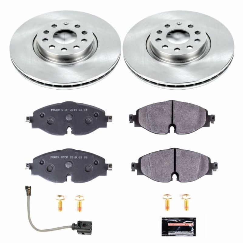 Power Stop 15-18 Audi A3 Front Track Day SPEC Brake Kit