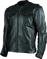 Speed and Strength Band of Brothers Leather Jacket Black - Small