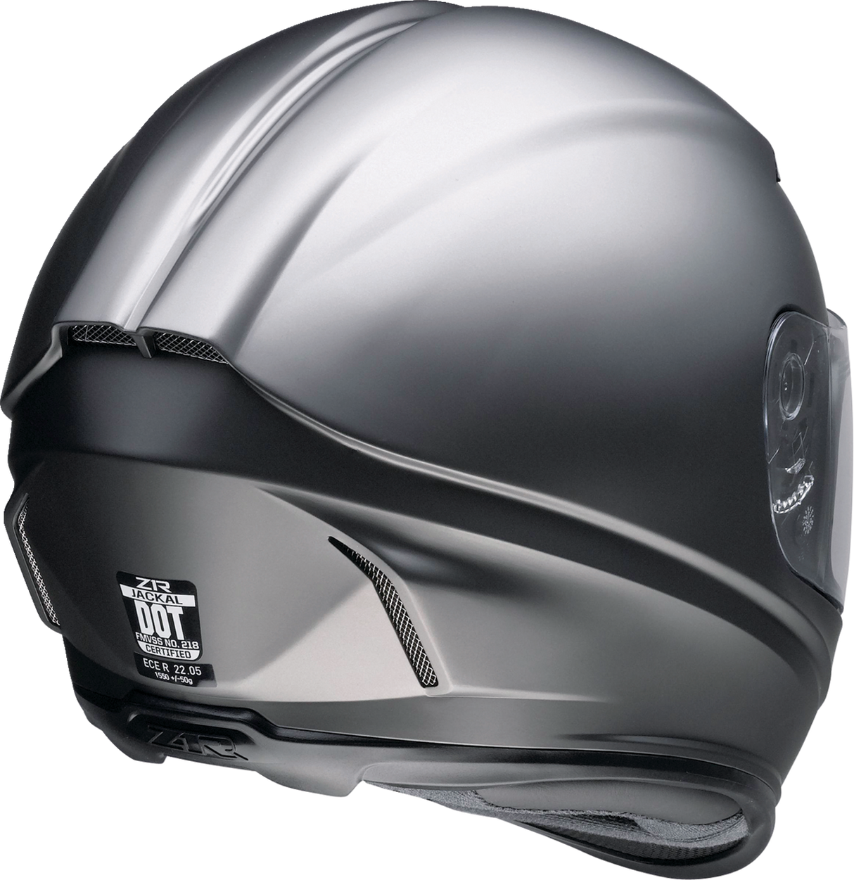 Z1R Jackal Helmet - Satin - Titanium - Small 0101-14836