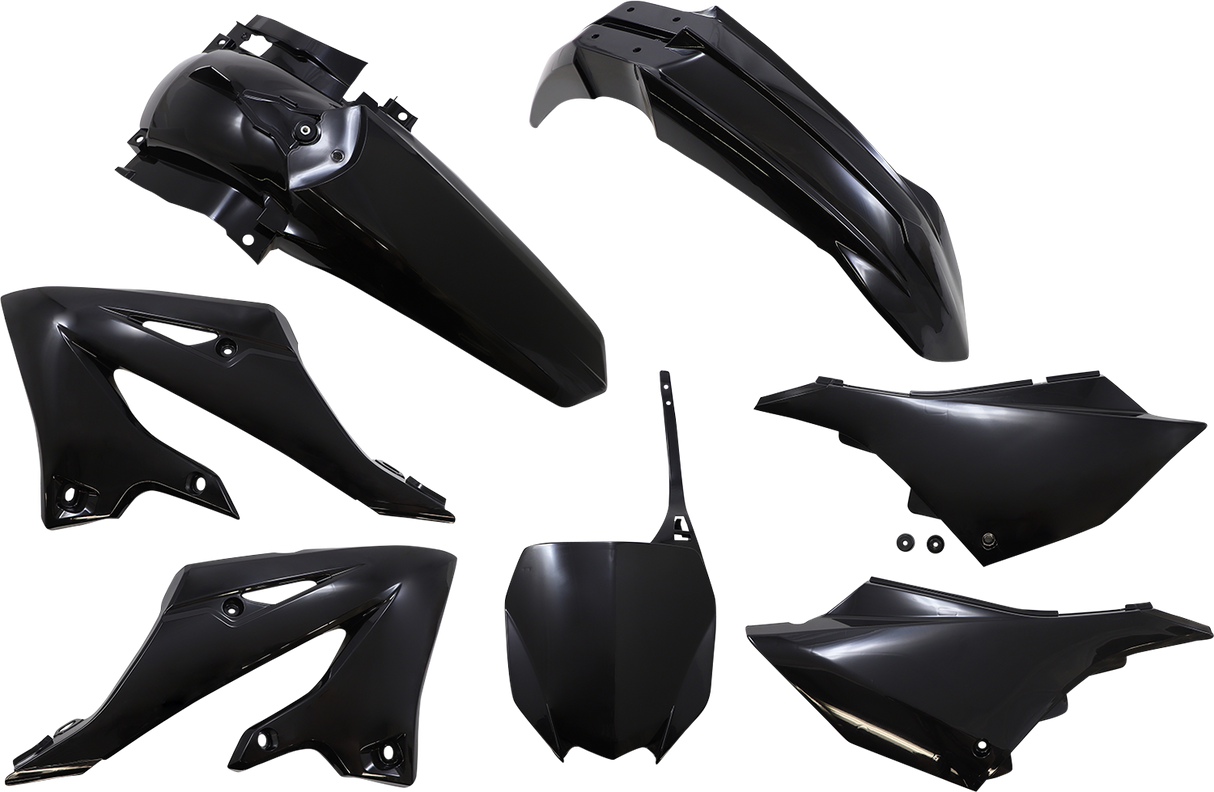 UFO Body Kit - Black YZ125/250 2022-2023 YAKIT324-001