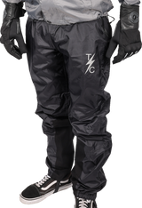 THRASHIN SUPPLY CO. Mission Rain Pants - Black - S/M TMJ-08-08