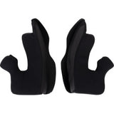 Almohadillas para mejillas con entrada de aire MOOSE RACING - Negras - Grandes 0134-3198 