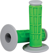 MOOSE RACING Grips - Compound - Half-Waffle - Green 1MG2315-GEM