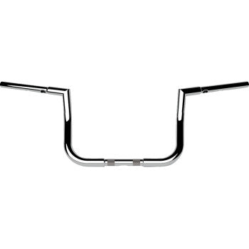 LA CHOPPERS Handlebar - Twin Peaks - Bagger - 10" - Chrome  Glide 2023-2024   LA-7367-10