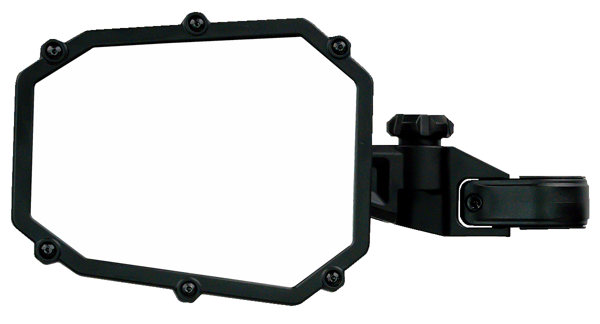 MOOSE UTILITY Mirror - Side View - Octagon - Black MUTVMIR-ES1-CCS